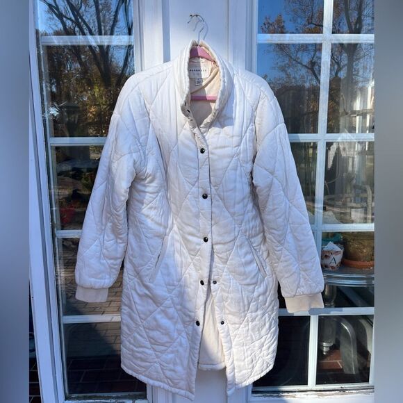 Anthropologie Marrakech Quilted Parka Jacket - Picture 6 of 8